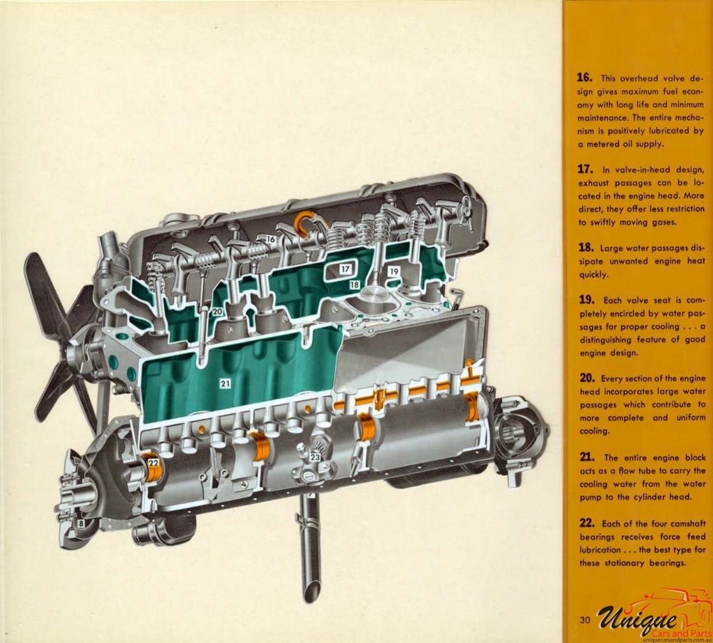 1952 Chevrolet Engineering Features Brochure Page 9